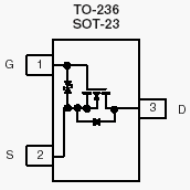 2N7002K, N-Channel 60-V (D-S) MOSFET