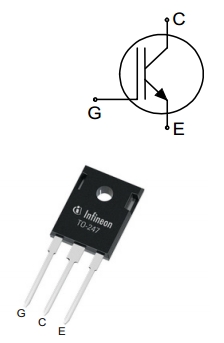IGW50N65F5, IGBT-транзисторы с напряжением коллектор-эмиттер 650 В, 50А, выполненные по технологии TRENCHSTOP™ 5