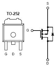 SUD45P03-10, P-Channel Enhancement-Mode Transistor