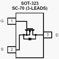 Si1302DL, N-Channel 30-V (D-S) MOSFET