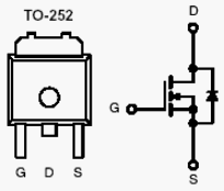 SUD06N10-225L, N-Channel 100-V (D-S) 175°C MOSFET