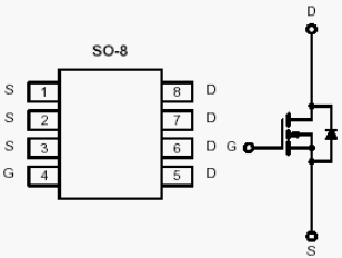 Si4838DY, N-Channel 12-V (D-S) MOSFET