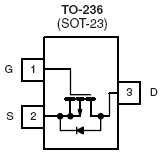 Si2307BDS, P-Channel 30-V (D-S) MOSFET