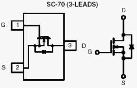 Si1304BDL, N-Channel 30-V (D-S) MOSFET