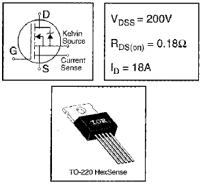 IRC640, HEXFET® Power MOSFET