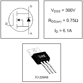 IRF737LC, HEXFET® Power MOSFET
