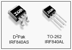 IRF840AL, HEXFET® Power MOSFET