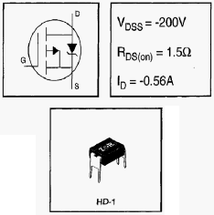 IRFD9220PBF, HEXFET® Power MOSFET