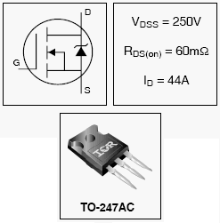 IRFP264NPBF, HEXFET® Power MOSFET