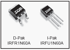 IRFR1N60APBF, HEXFET® Power MOSFET