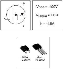 IRFR9310PBF, HEXFET® Power MOSFET