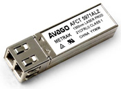 AFCT-5971ALZ, 125 МБод приемопередатчик для одномодового оптоволокна сетей Fast Ethernet (100Base-LX10), с малым форм-фактором, расположение выводов 2х5