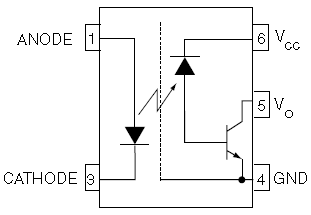 FODM452, Высокоскоростной оптрон с транзисторным выходом