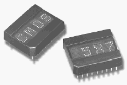 HDLA-2416, 4-х символьный 5х7 точек алфавитно-цифровой интеллектуальный светодиодный индикатор, высота символа 5.08 мм