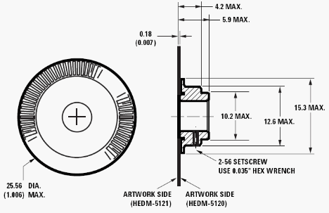 HEDM-5120#B11, 2-канальный майларовый (пленочный) кодомерный диск