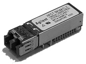 HFCT-5914ATLZ, 1.25 ГБод приемопередатчик для одномодового оптоволокна сетей Gigabit Ethernet и iSCSI, стандартный корпус с конфигурацией выводов 2х10
