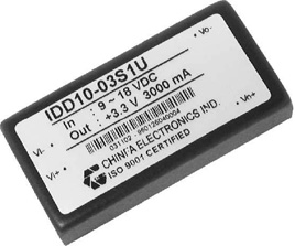 IDD10-03S1U, DC/DC конвертеры серии IDD10U мощностью 10 Ватт