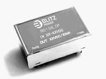 BIS1.5B-2405DP, 1.5 Вт Стабилизированные изолированные DC/DC преобразователи, диапазон входного напряжения 4:1, два выхода