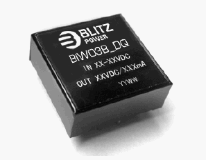 BIW03B-0505DQ, 3 Вт Стабилизированные изолированные DC/DC преобразователи, диапазон входного напряжения 2:1, два выхода