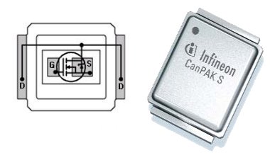 BSF134N10NJ3 G, MOSFET-транзистор с напряжением сток-исток 100 В, выполненный по технологии OptiMOS™