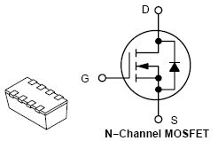 NTHS5404, Power MOSFET 20 V, 7.2 A, N?Channel ChipFET