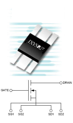 IXZ318N50, Z-MOS RF Power MOSFET