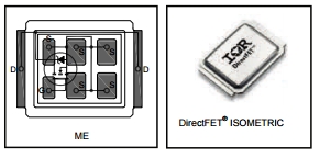 IRF7480MTRPBF, N-канальный MOSFET-транзистор семейства StrongIRFET™ в корпусе DirectFET®