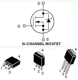 NTD50N03R, Power MOSFET 25 V, 45 A, Single N?Channel, DPAK