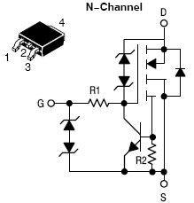 MLD1N06CL, SMARTDISCRETES MOSFET 1 Amp, 62 Volts, Logic Level N?Channel DPAK