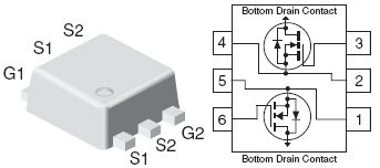 FDJ1028N, N-Channel 2.5 Vgs Specified PowerTrench MOSFET