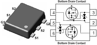 FDP8870, Dual N-Channel 2.5V Specified PowerTrench MOSFET