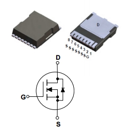 FDBL0065N40, N-канальный MOSFET транзистор, выполненный по технологии PowerTrench®, 40 В, 300 А