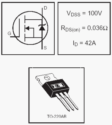 IRF1310N, HEXFET Power MOSFETs Discrete N-Channel