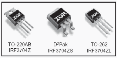 IRF3704Z, HEXFET Power MOSFETs Discrete N-Channel