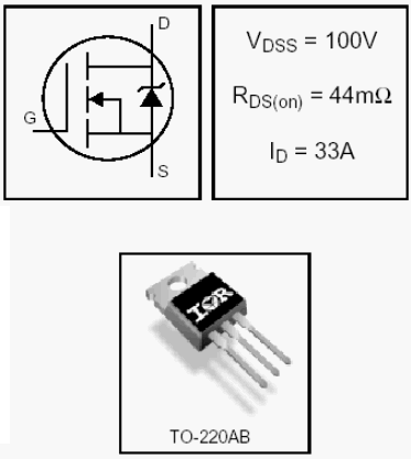 IRF540N, HEXFET Power MOSFETs Discrete N-Channel