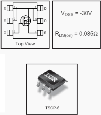 IRF5800, HEXFET Power MOSFETs Discrete P-Channel
