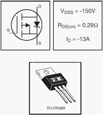 IRF6215, HEXFET Power MOSFETs Discrete P-Channel