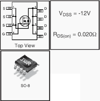 IRF7233, HEXFET Power MOSFETs Discrete P-Channel