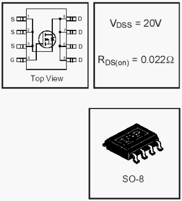 IRF7401, HEXFET Power MOSFETs Discrete N-Channel