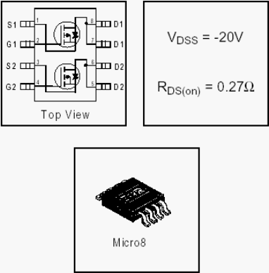 IRF7504, HEXFET Power MOSFETs Dual P-Channel