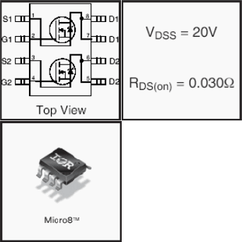 IRF7530, HEXFET Power MOSFETs Dual N-Channel