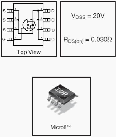 IRF7607, HEXFET Power MOSFETs Discrete N-Channel