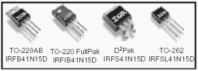 IRFB41N15D, HEXFET Power MOSFETs Discrete N-Channel