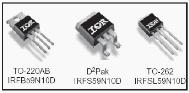 IRFB59N10D, HEXFET Power MOSFETs Discrete N-Channel