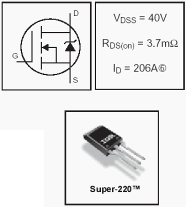 IRFBA1404P, HEXFET Power MOSFETs Discrete N-Channel