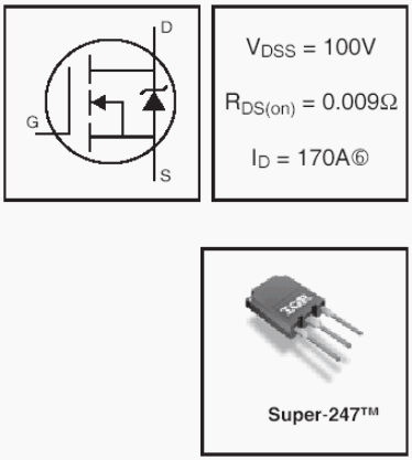 IRFPS3810, HEXFET Power MOSFETs Discrete N-Channel