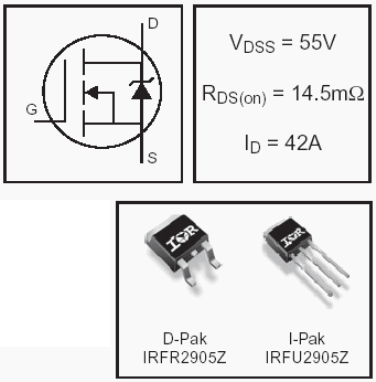 IRFR2905Z, HEXFET Power MOSFETs Discrete N-Channel