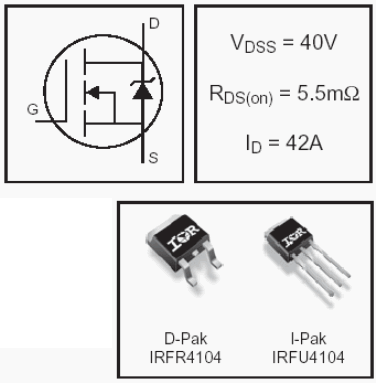 IRFR4104, HEXFET Power MOSFETs Discrete N-Channel