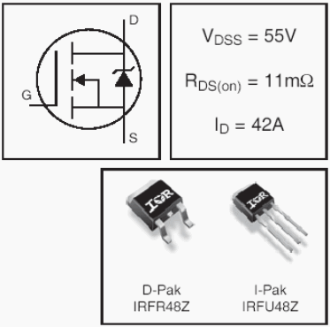 IRFR48Z, HEXFET Power MOSFETs Discrete N-Channel