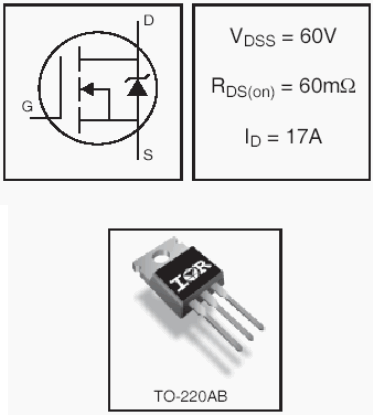 IRFZ24V, HEXFET Power MOSFETs Discrete N-Channel